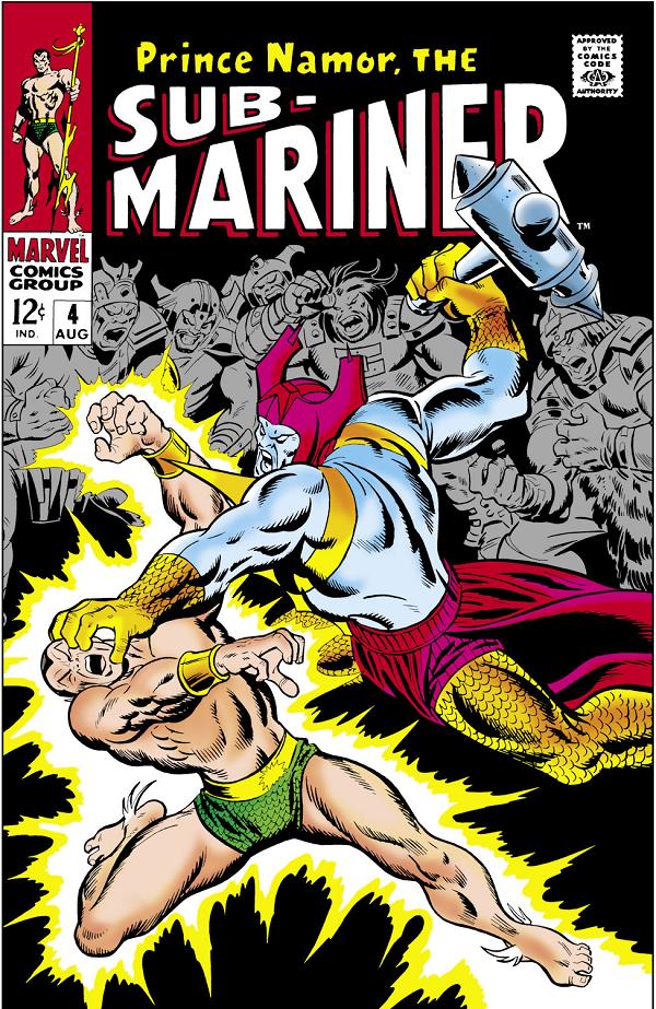 Sub-Mariner (1968) #4  cover