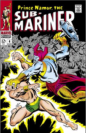 Sub-Mariner (1968) #4  cover