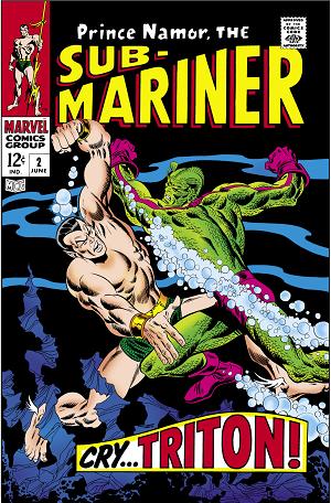 Sub-Mariner (1968) #2  cover