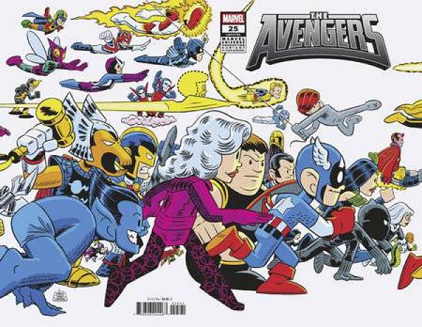 Avengers #25 variant cover by Chris Giarrusso