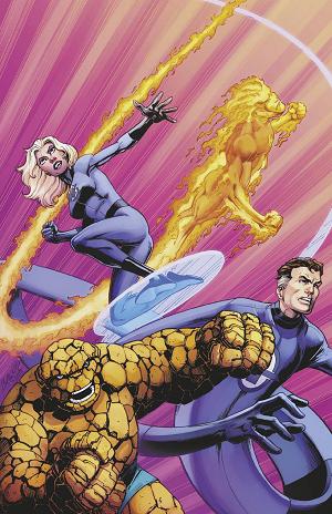 Fantastic Four Fanfare #1 100 COPY INCV VILLALOBOS VIR cover