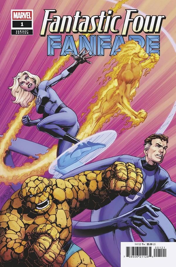 Fantastic Four Fanfare #1 PABLO VILLALOBOS cover
