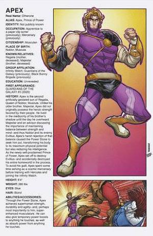Infinity Watch #4 (OF 5) DAVID BALDEON HANDBOOK cover