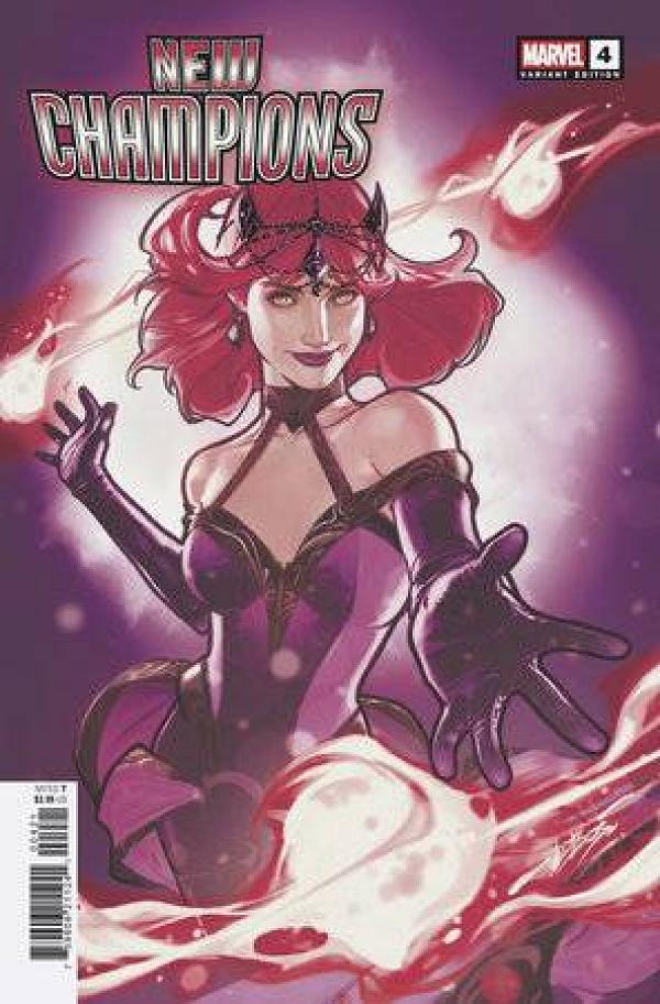 New Champions #4 PABLO VILLALOBOS cover