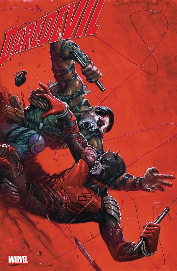 Daredevil #22 DAVIDE PARRATORE BRING ON THE BAD GUYS cover
