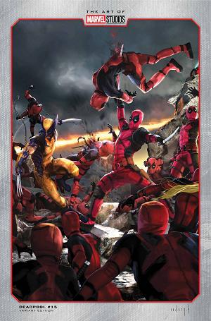 Deadpool #15 RODNEY FUENTEBELLA MARVEL STUDIOS cover
