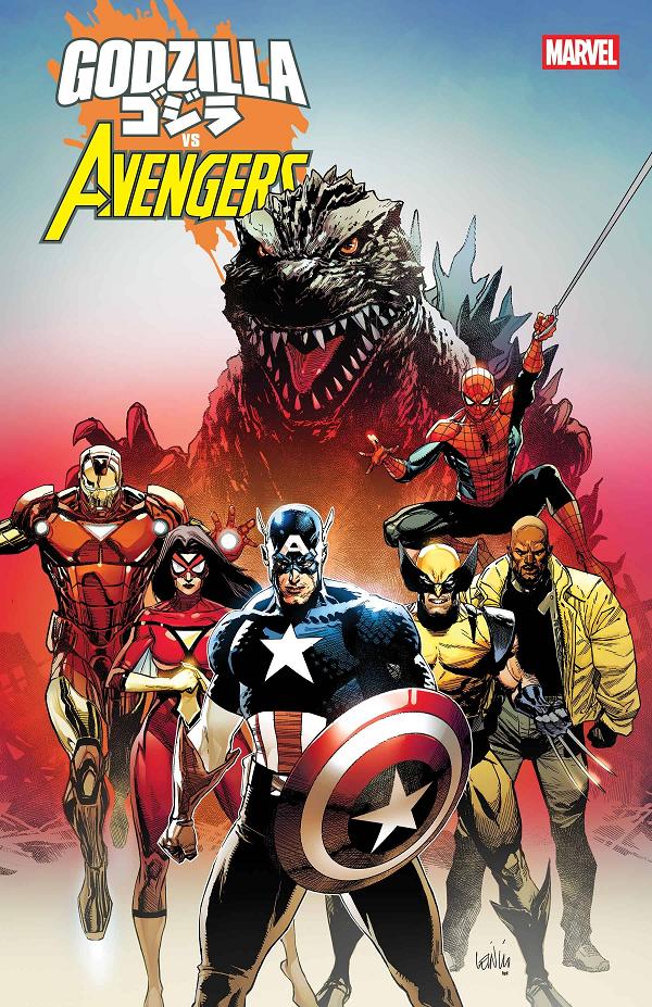 Godzilla Vs Avengers #1 cover