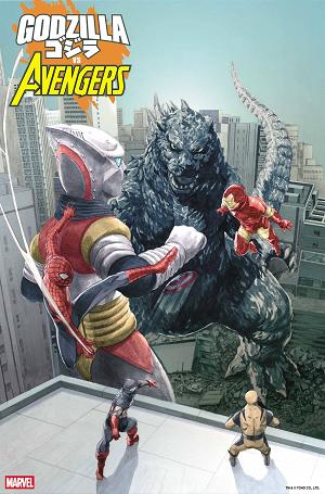 Godzilla Vs Avengers #1 MITSUHIRO ARITA cover