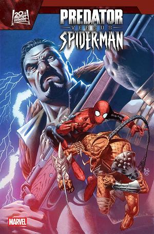 Predator Vs Spider-Man #3 cover