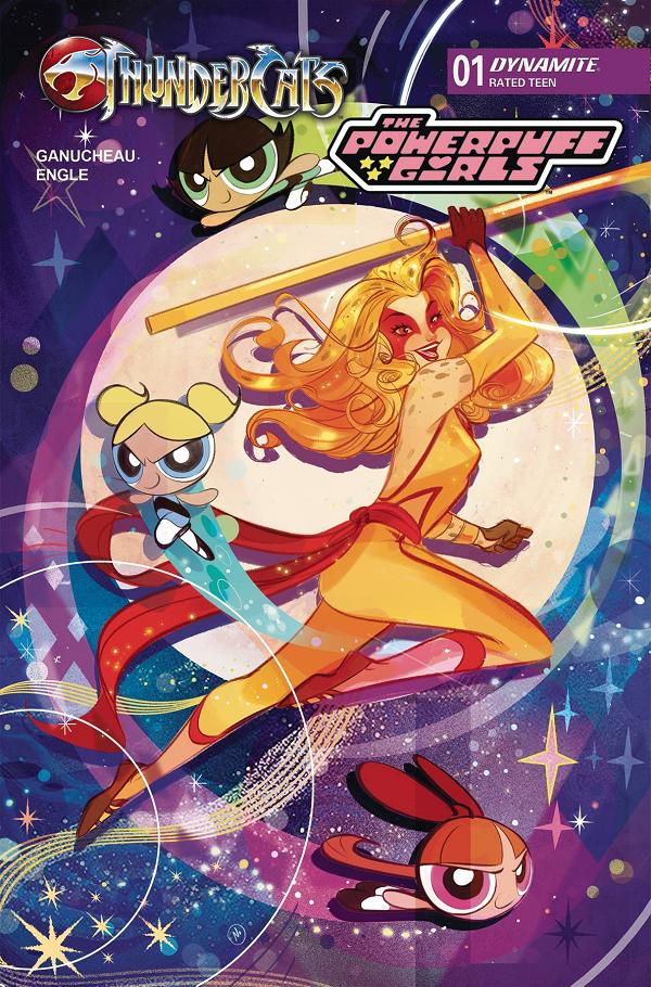 Thundercats Powerpuff Girls #1 CVR E BALDARI cover