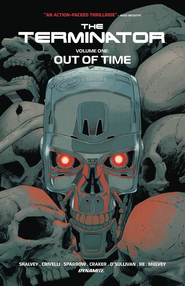 Terminator TP Vol 01 Out Of Time cover by Declan Shalvey
