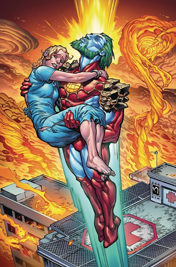Captain Planet #3 variant cover by Chad Hardin