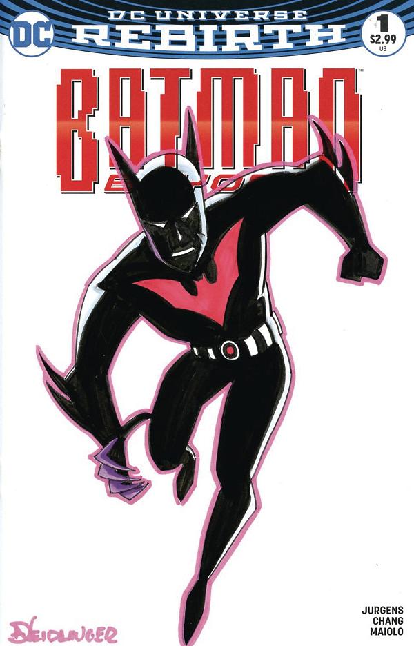 Df Batman Beyond #1 cover