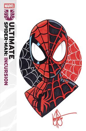 Df Ult Spider-Man Incursion #1 BLANK cover