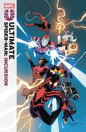 Df Ult Spider-Man Incursion #1 FOIL cover