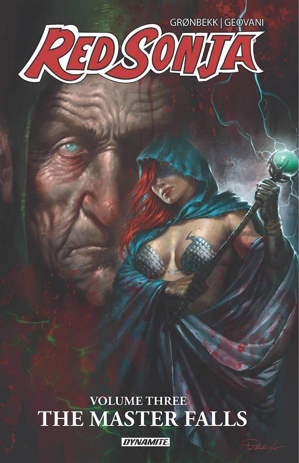 Red Sonja TP Vol 03 The Master Falls cover by Lucio Parrillo