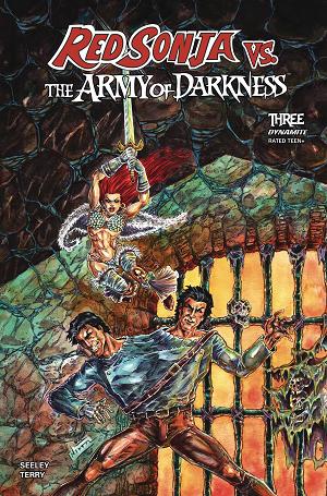 Red Sonja Vs Aod #3 CVR D JELENIC cover