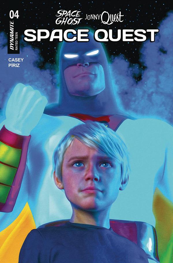 Space Ghost Jonny Quest Space Quest #4 cover by Mark Spears
