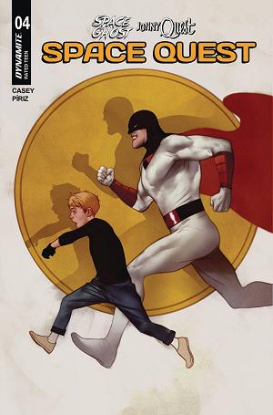 Space Ghost Jonny Quest Space Quest #4 CVR D OLIVER cover