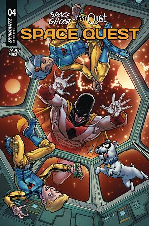 Space Ghost Jonny Quest Space Quest #4 CVR E HARDIN cover