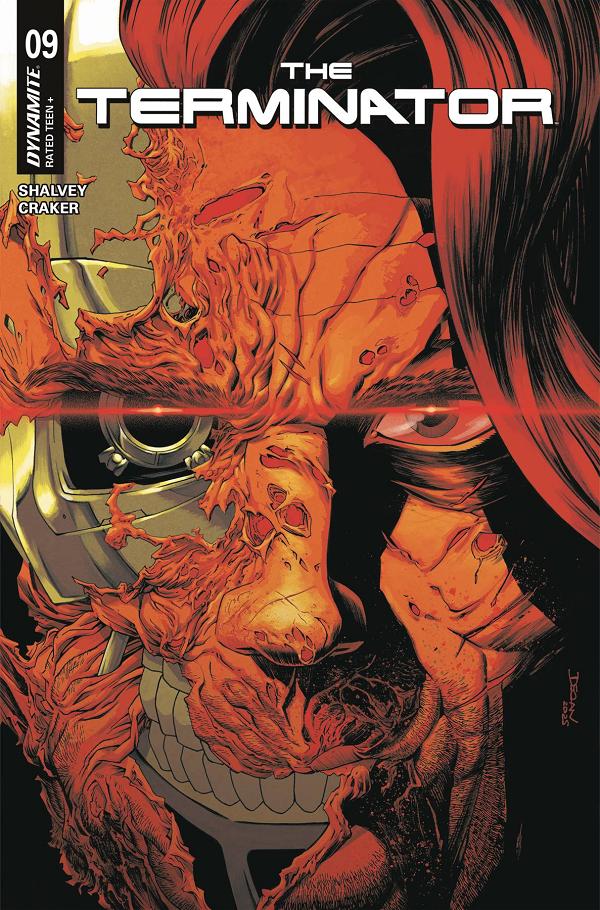 Terminator #9 cover by Declan Shalvey