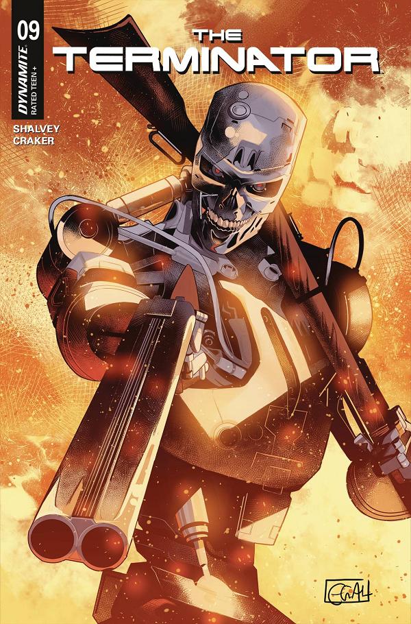 Terminator #9 variant cover by Edwin Galmon