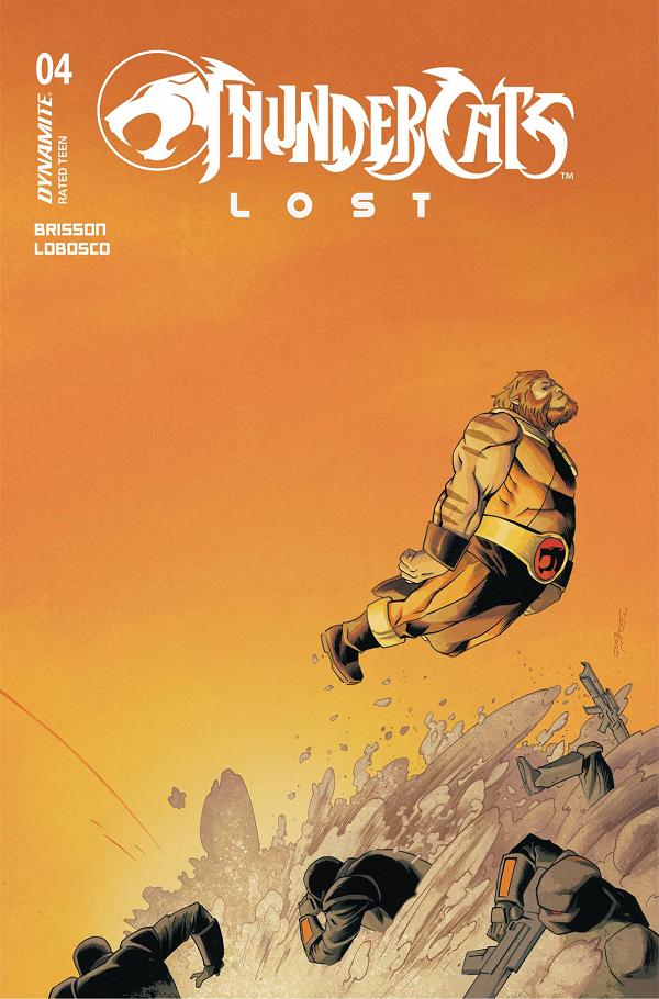 Thundercats Lost #4 cover by Declan Shalvey