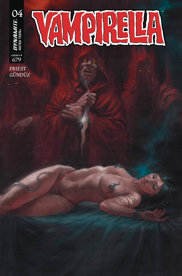 Vampirella (2025) #4 cover by Lucio Parrillo