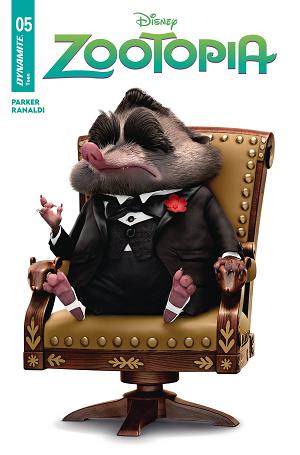 Zootopia #5 CVR E MOVIE CHARACTERS cover