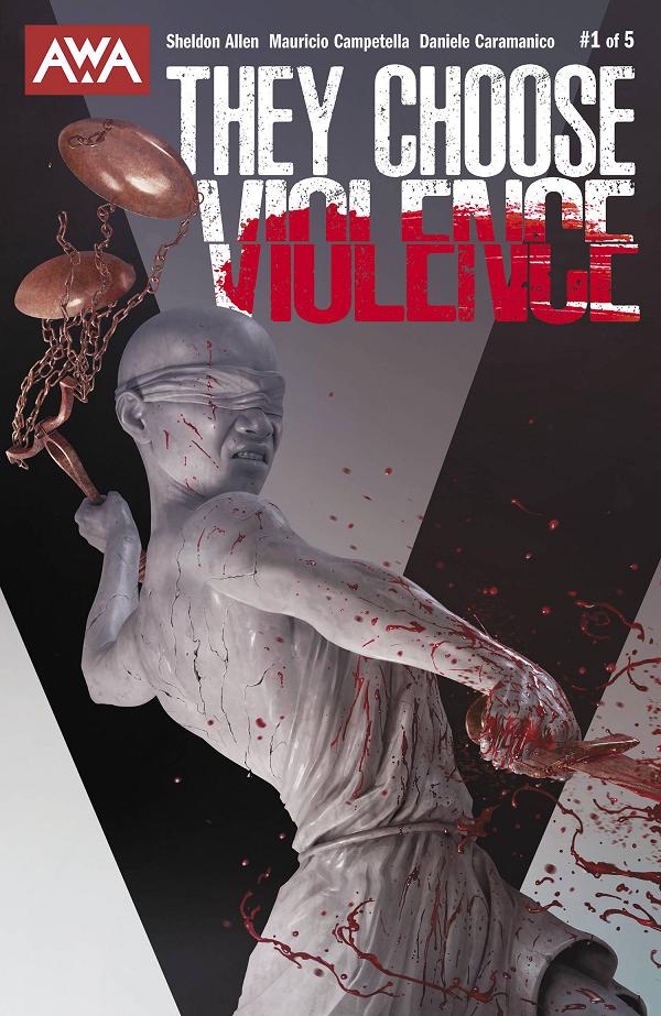 They Choose Violence #1 CVR A RAHZZAH (MR) cover