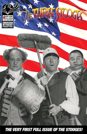 Am Archives Three Stooges Dell 1961 #6 CVR B LTD ED 1/350 B& cover