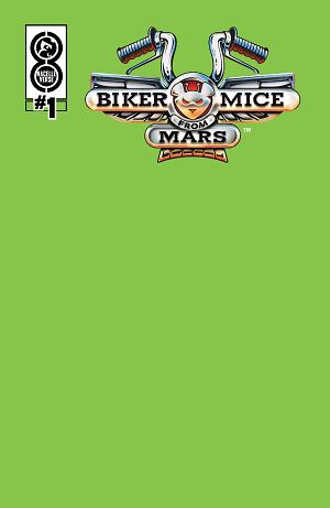Biker Mice From Mars (2025) #1 CVR D MARTIAN GREEN SKETCH cover