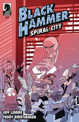 Black Hammer Spiral City #7 CVR B SOLHEIM cover