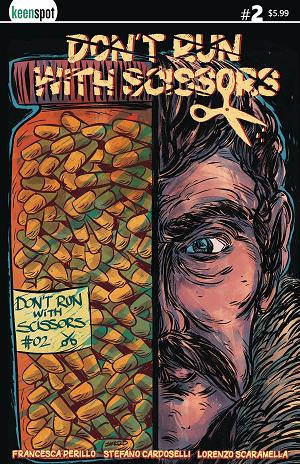 Dont Run With Scissors #2 CVR B LORENZO SCARAMELLA (MR) cover