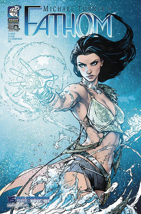 Fathom Vol 7 #6 variant cover by Alex Konat