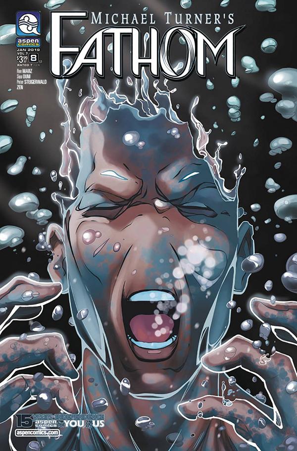 Fathom Vol 7 #8 variant cover by Donny Tran