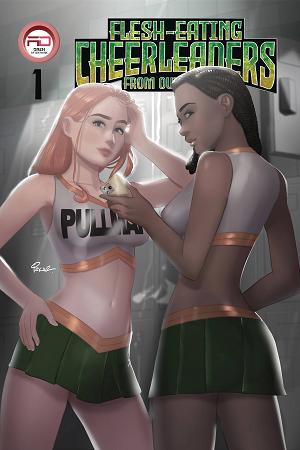 Flesh Eating Cheerleaders Outer Space #1 CVR E JOE P cover