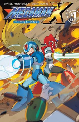 Mega Man X Timelines #1 CVR B STEINBACH cover