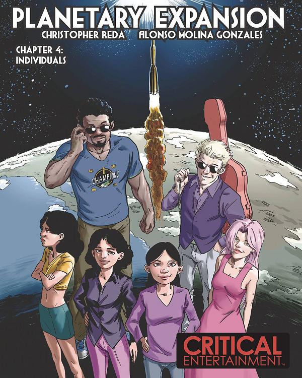 Planetary Expansion #4 cover