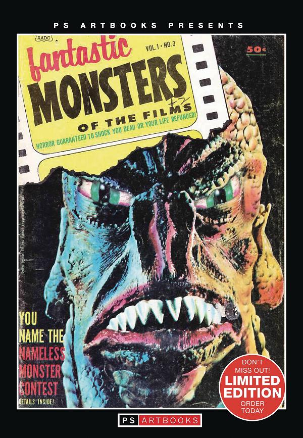 Ps Artbooks Fantastic Monsters Of Films Mag #3 cover
