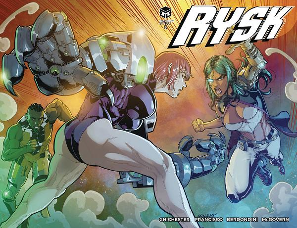 Rysk #3 CVR A MANNIX FRANCISCO cover