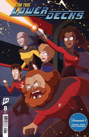 Star Trek Lower Decks #8 cover