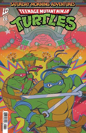 Tmnt Saturday Morning Adv #26 CVR B BOXERBUN cover