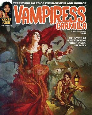 Vampiress Carmilla Magazine #28 cover