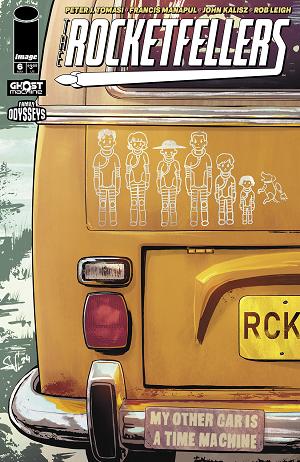 Rocketfellers #6 CVR C CVR C SEAN VON GORMAN cover