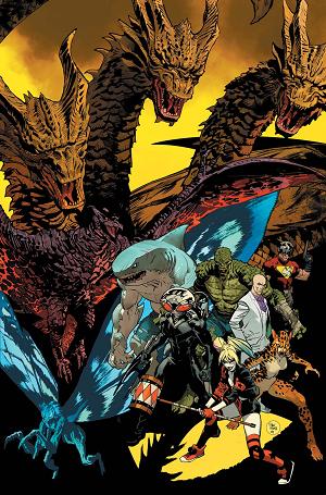 Justice League Vs Godzilla Vs Kong 2 #1 CVR B (OF 7) CVR B DAN MORA CARD STOCK cover