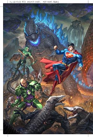 Justice League Vs Godzilla Vs Kong 2 #1 CVR C (OF 7) CVR C ALAN QUAH CARD STOCK cover