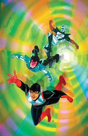 Justice League The Atom Project #6 CVR C (OF 6) CVR C KEVIN WADA CARD STOCK cover