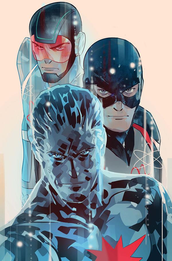 Justice League The Atom Project #6 CVR D (OF 6) CVR D INC 1:25 OTTO SCHMIDT CARD STOCK cover