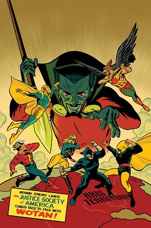 Jsa #8 CVR A MICHAEL CHO cover